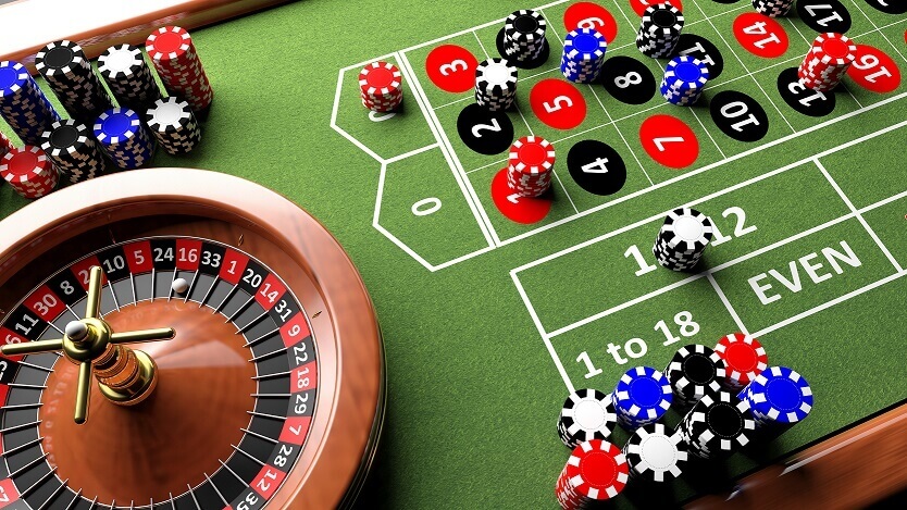 mesa de ruleta en vivo con apuestas de dinero real