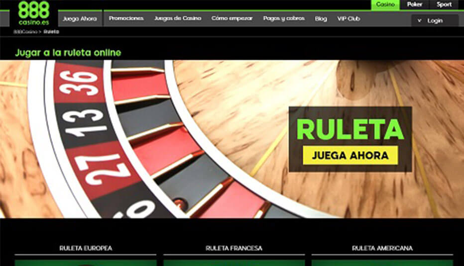 888 casino juegos ruleta